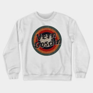 Retro Color Typography Faded StyleVern Gosdin Crewneck Sweatshirt